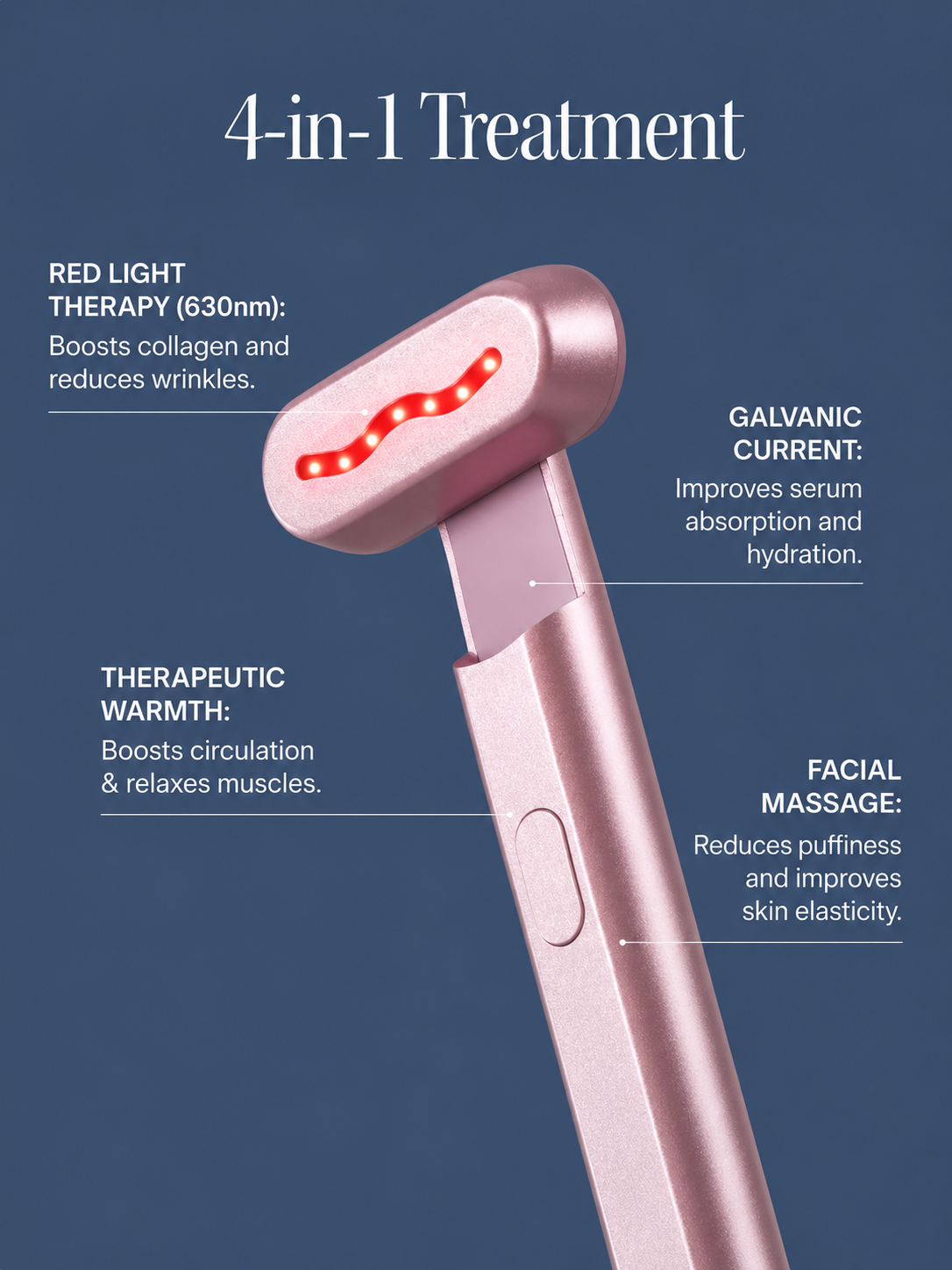 Red Light Face Wand